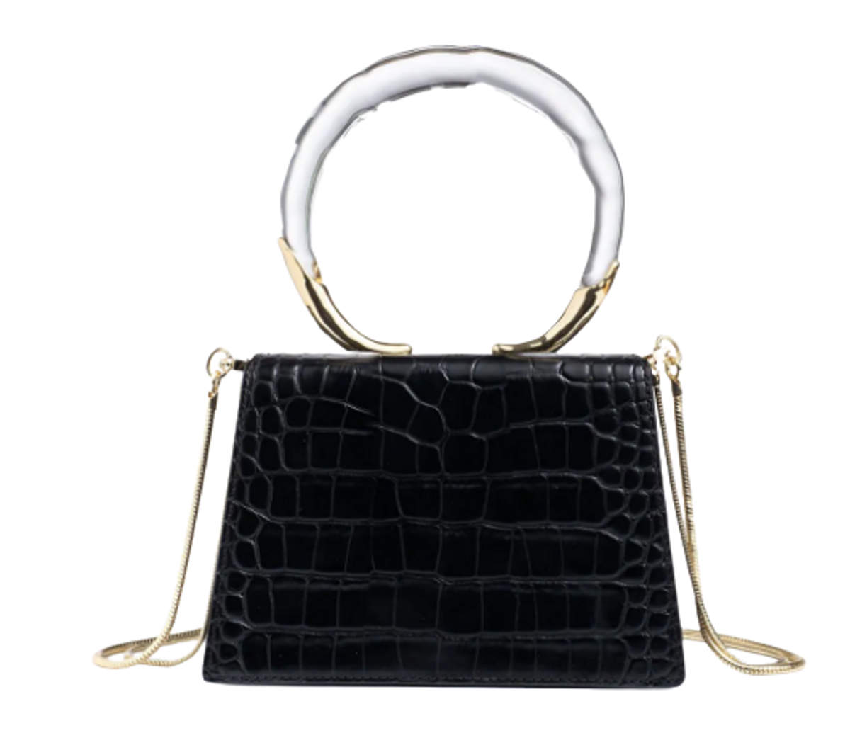 Alexis Bittar Liquid Lucite Quad Top Handle Bag