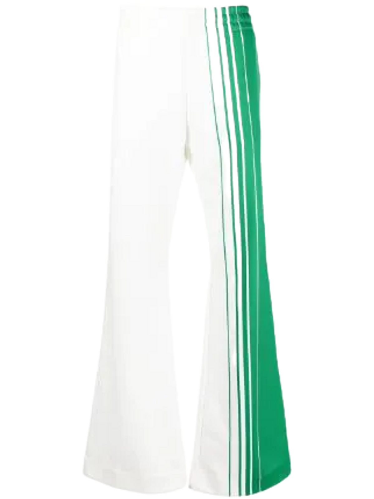 Casablanca Expo Striped Green White Jersey Track Pants