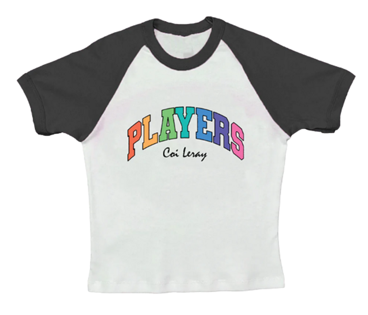 Coi Leray Merch Players Cropped T-Shirt