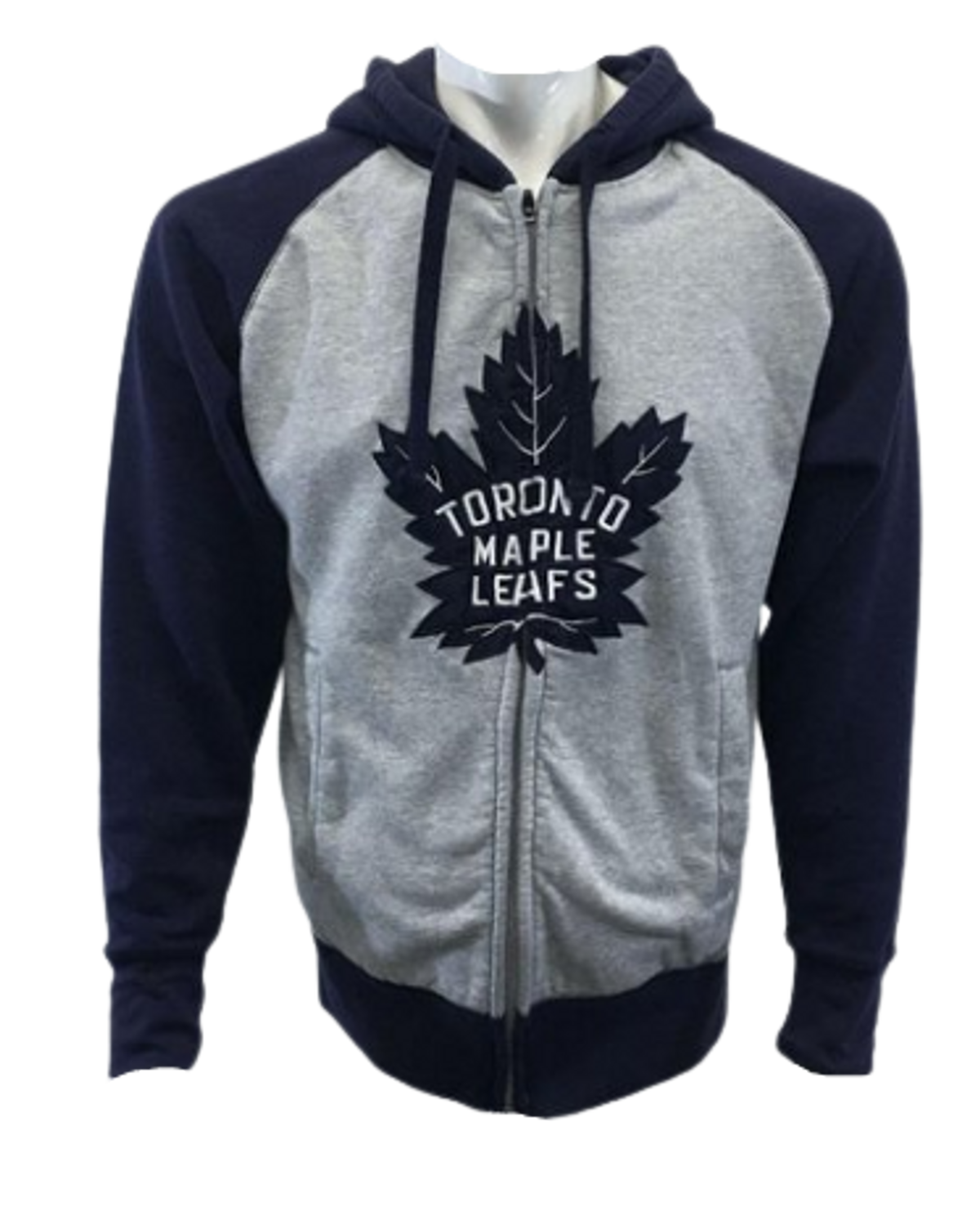 Toronto Maple Leafs Grey Logo Hoodie | WHAT’S ON THE STAR?