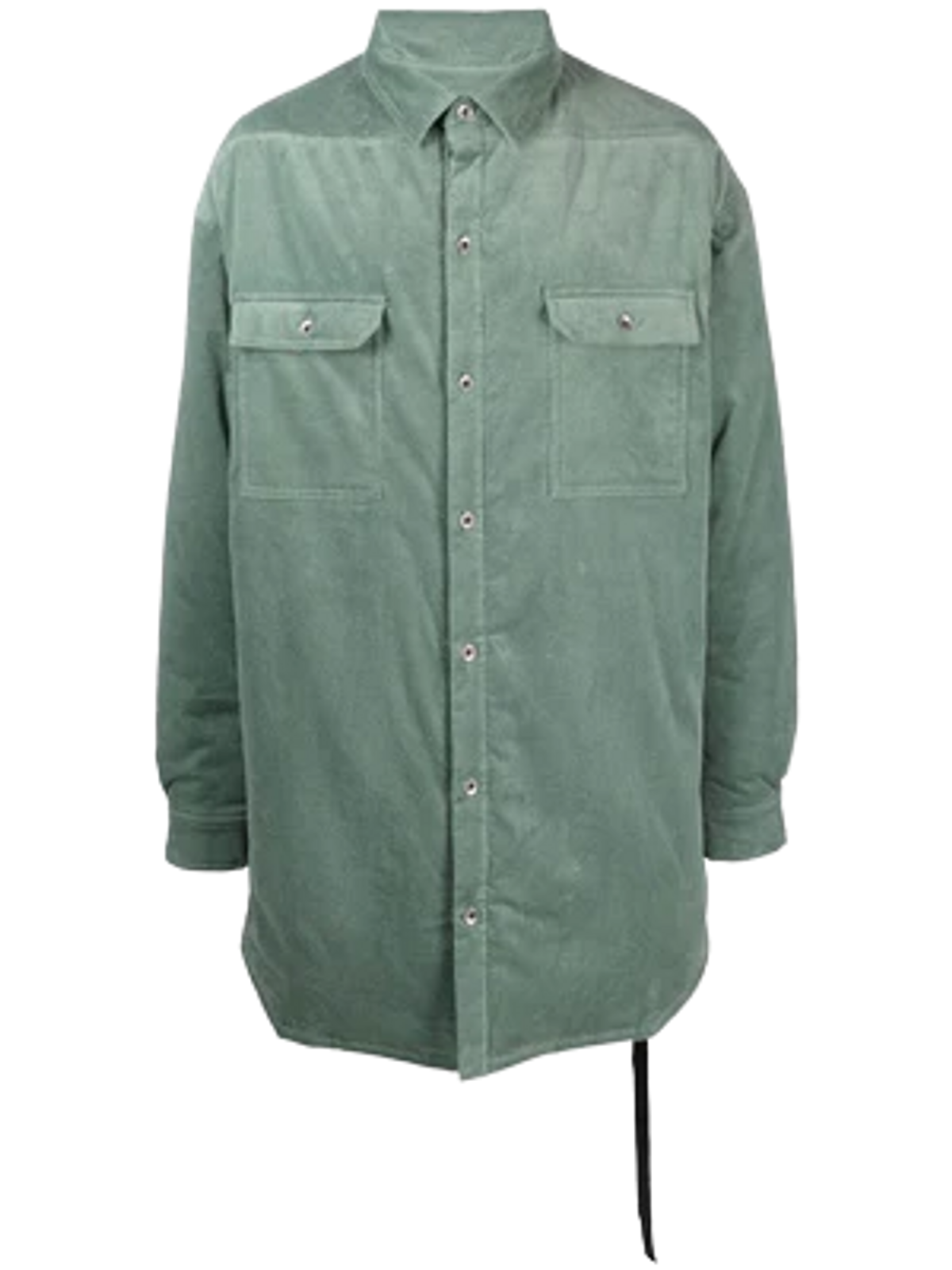 Rick Owens Aqua Strobe Oversized Jacket