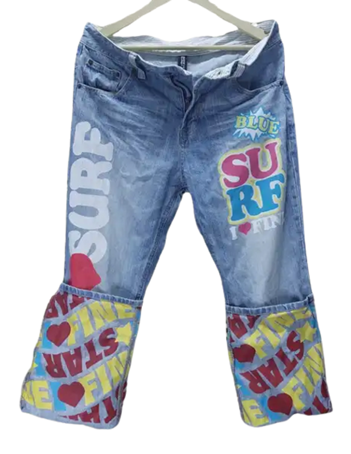 Hysteric Glamour × Sun Surf Clone Devgtu Logo Jeans