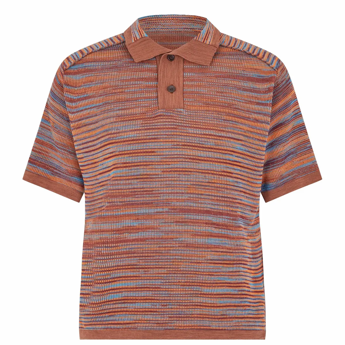 Jacquemus Le Polo Carpintero Organic Cotton & Merino Wool Sweater Polo Shirt