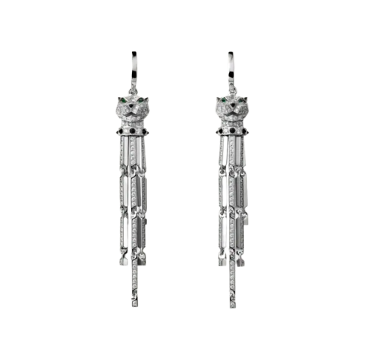Cartier Panthere Diamond Earrings