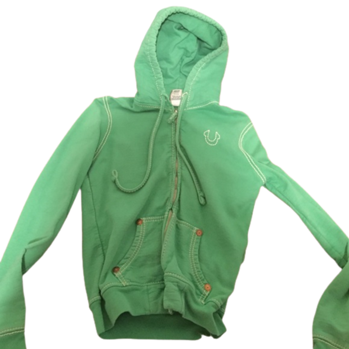 True Religion Horseshoe Green Sweatshirt