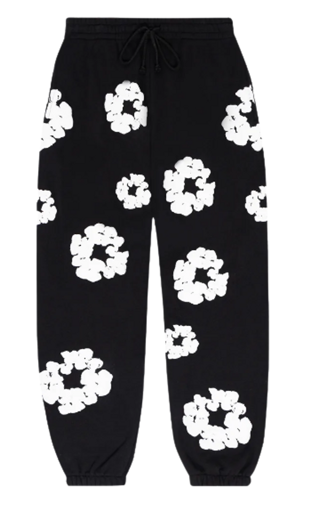 Denim Tears Cotton Black Wreath Sweatpants