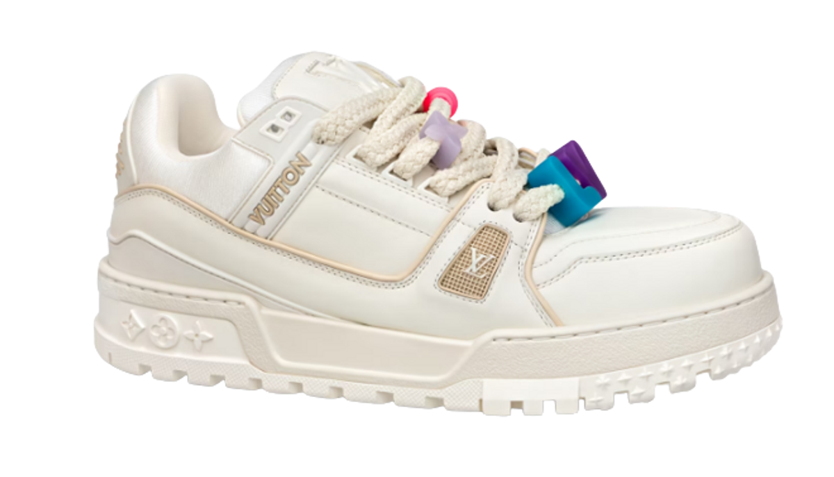 Louis Vuitton White Maxi Trainers