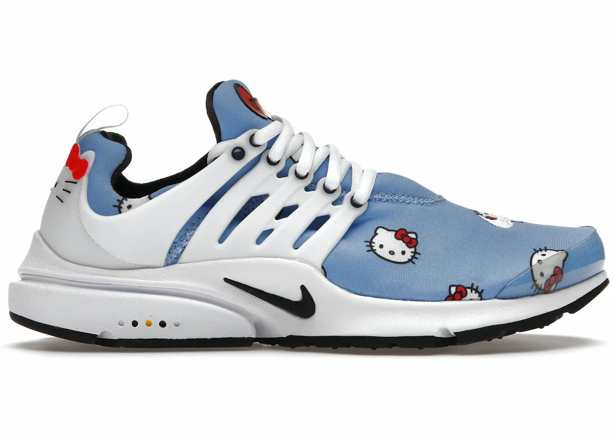Nike × Hello Kitty Air Presto University Blue Sneakers