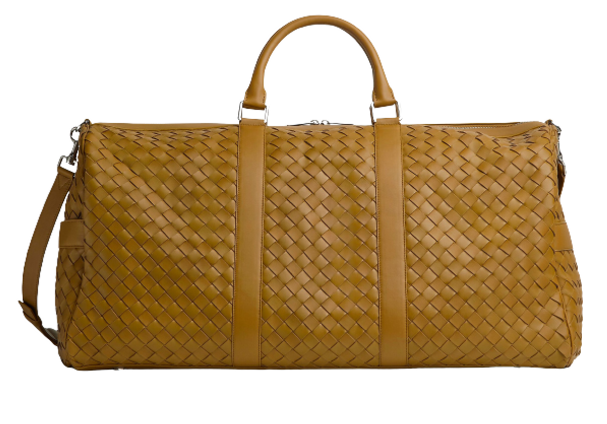 Bottega Veneta Large Classic Intrecciato Acorn Duffle Bag