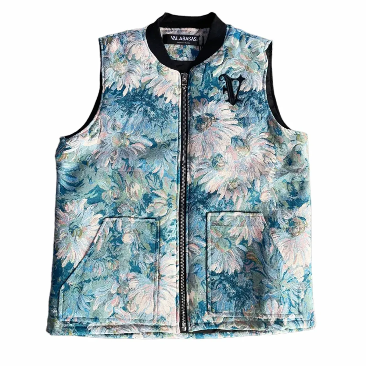 Valabasas Banksy Blue Multi Jacket