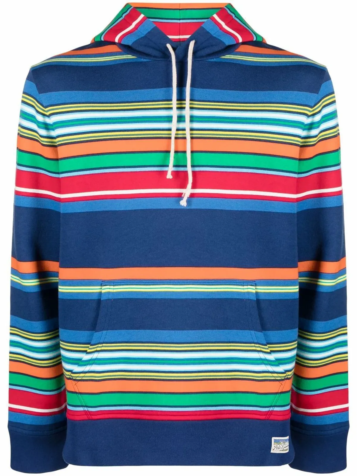 Polo Ralph Lauren Cotton Blend Fleece Stripe Regular Fit Hoodie