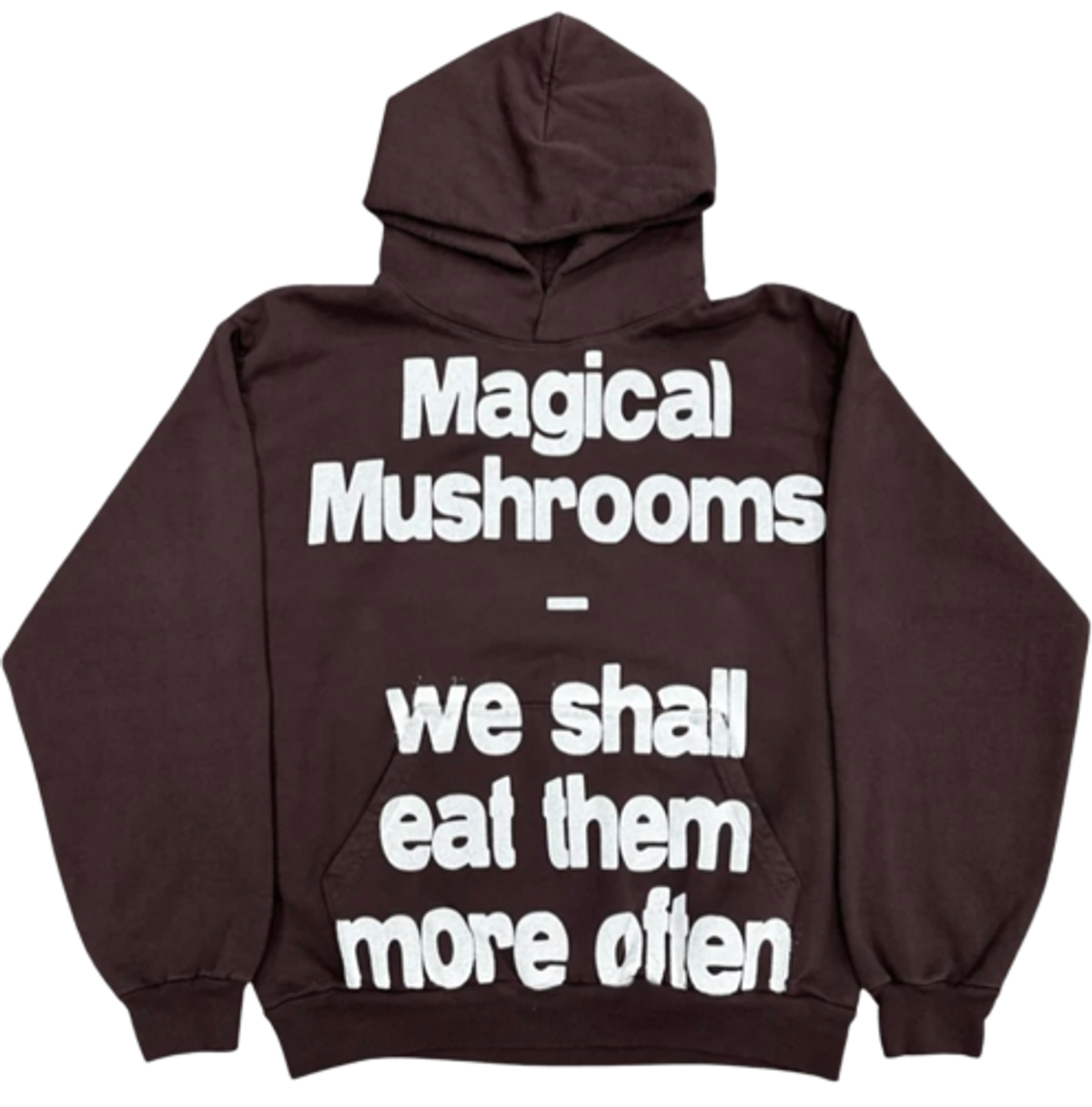 Lyrical Lemonade Magical Mushrooms Brown Hoodie WHAT’S ON THE STAR?