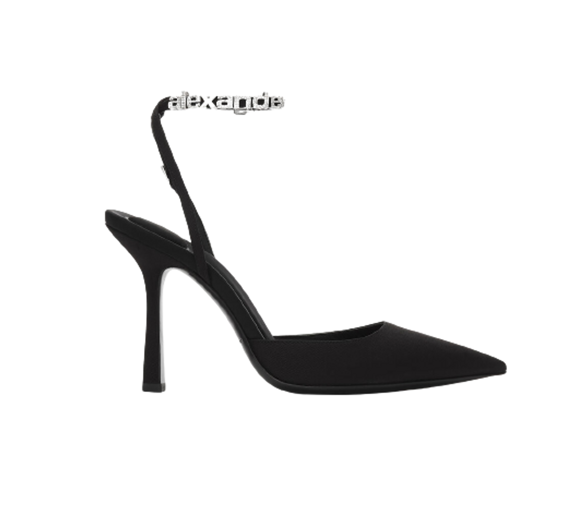 Alexander Wang Viscose Logo Strap Pump