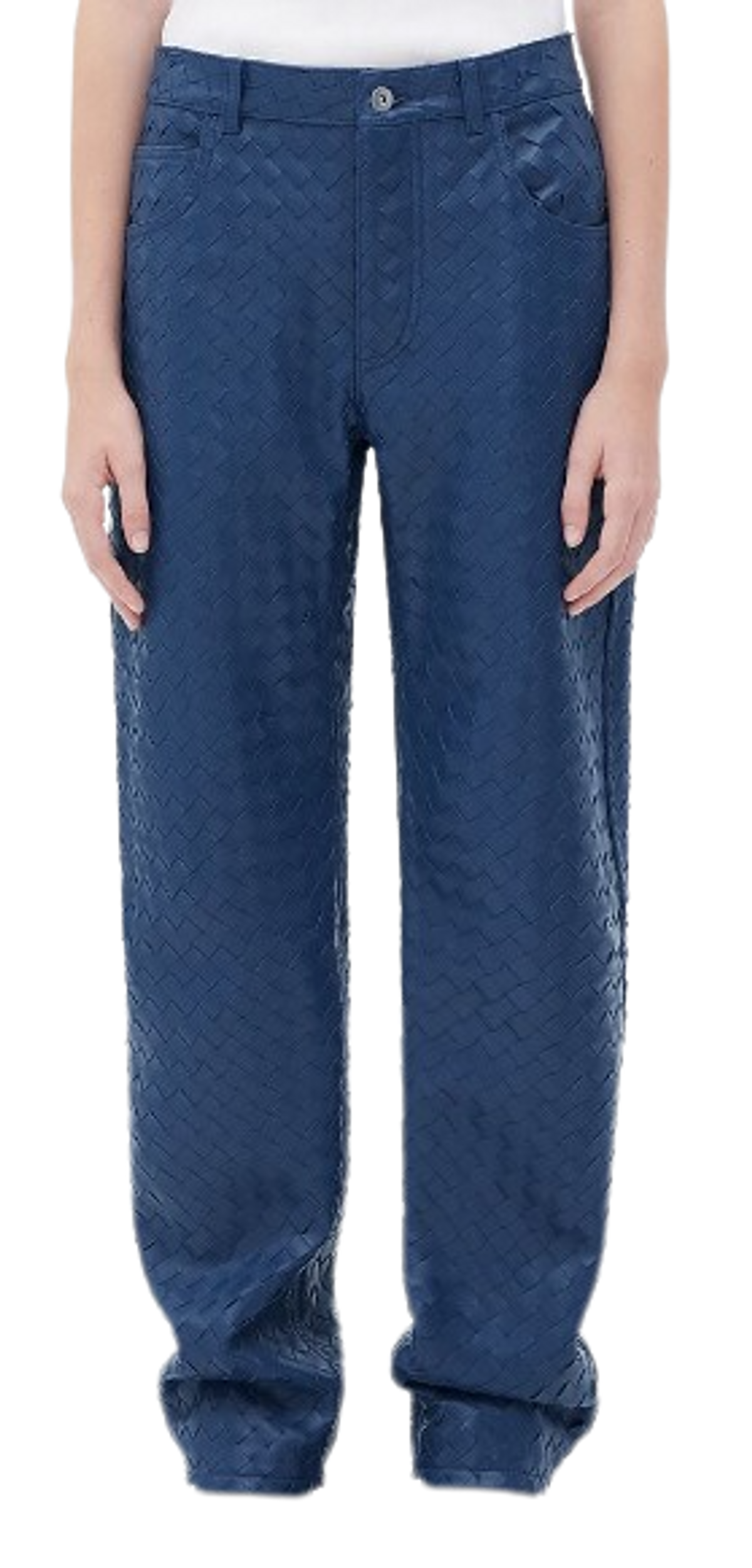 Bottega Veneta Cruise Intrecciato Leather Pants