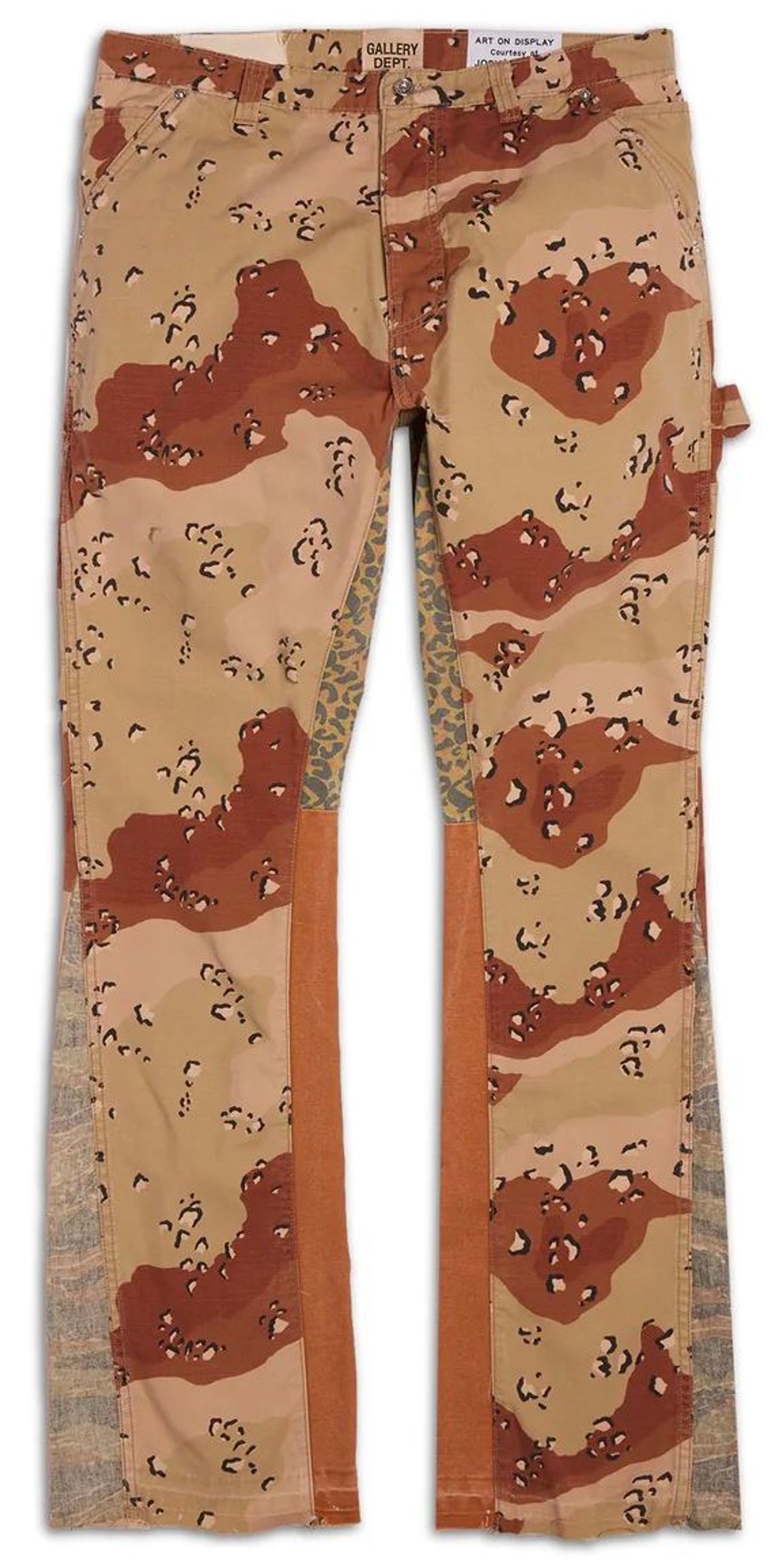 Gallery Dept. Choc Chip La Flare trousers