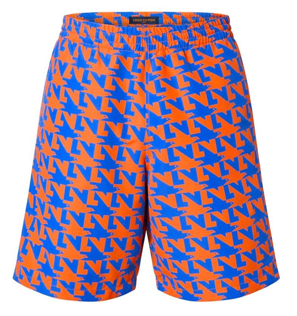 Louis Vuitton Signature Board Blue/Oragne Swim Shorts