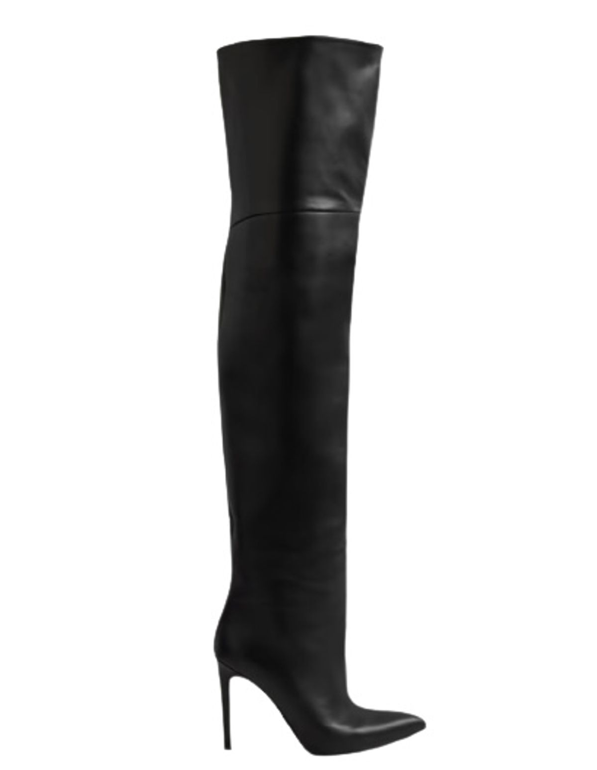 Paris Texas Leather Over-The-Knee Boots
