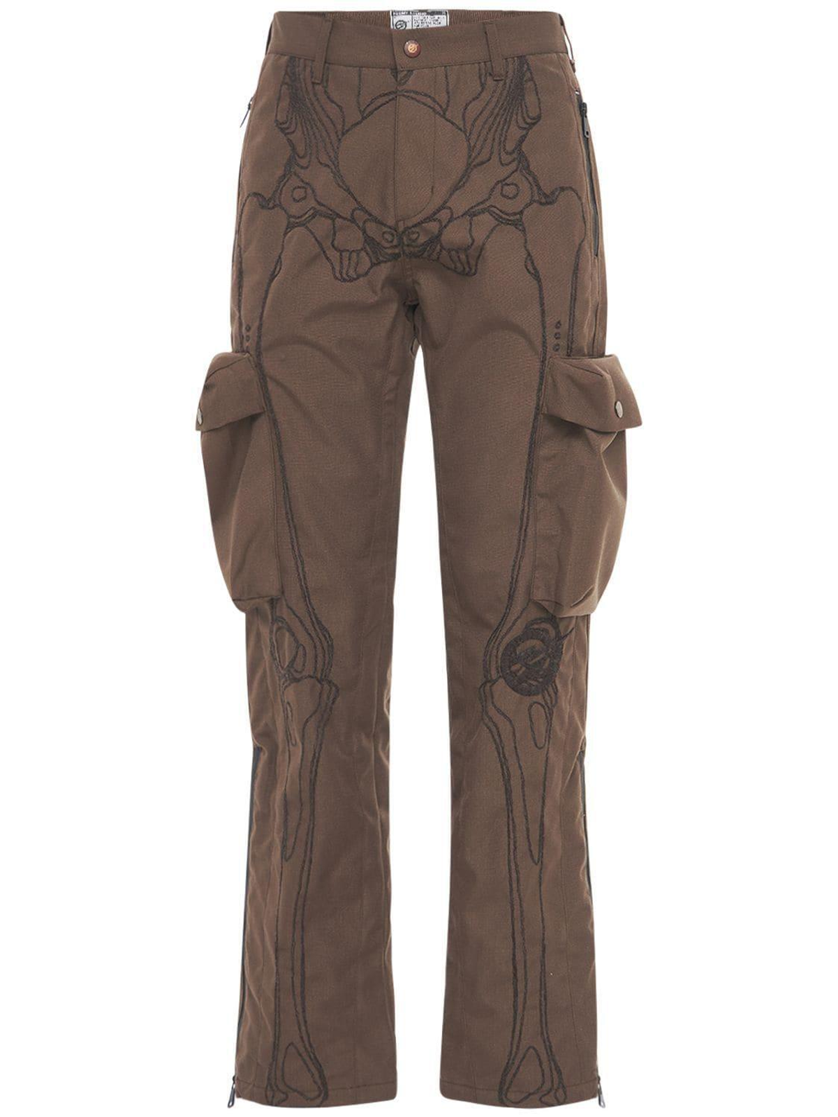 Formy Studio Ultrasound Embroidered Cargo Pants