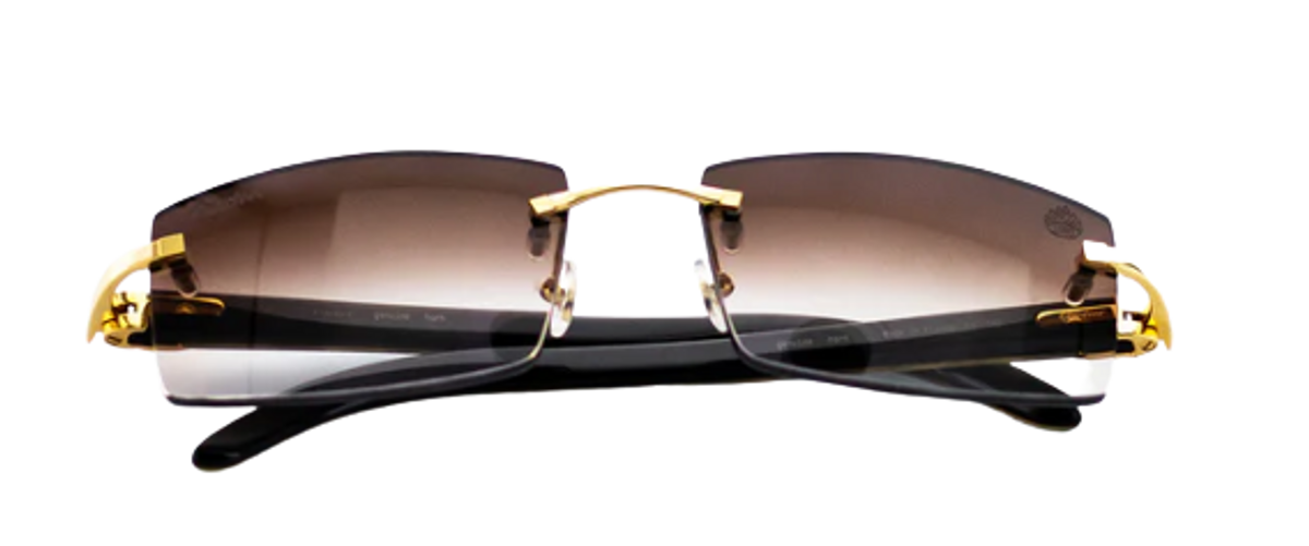 Cartier White Horn Sunglasses