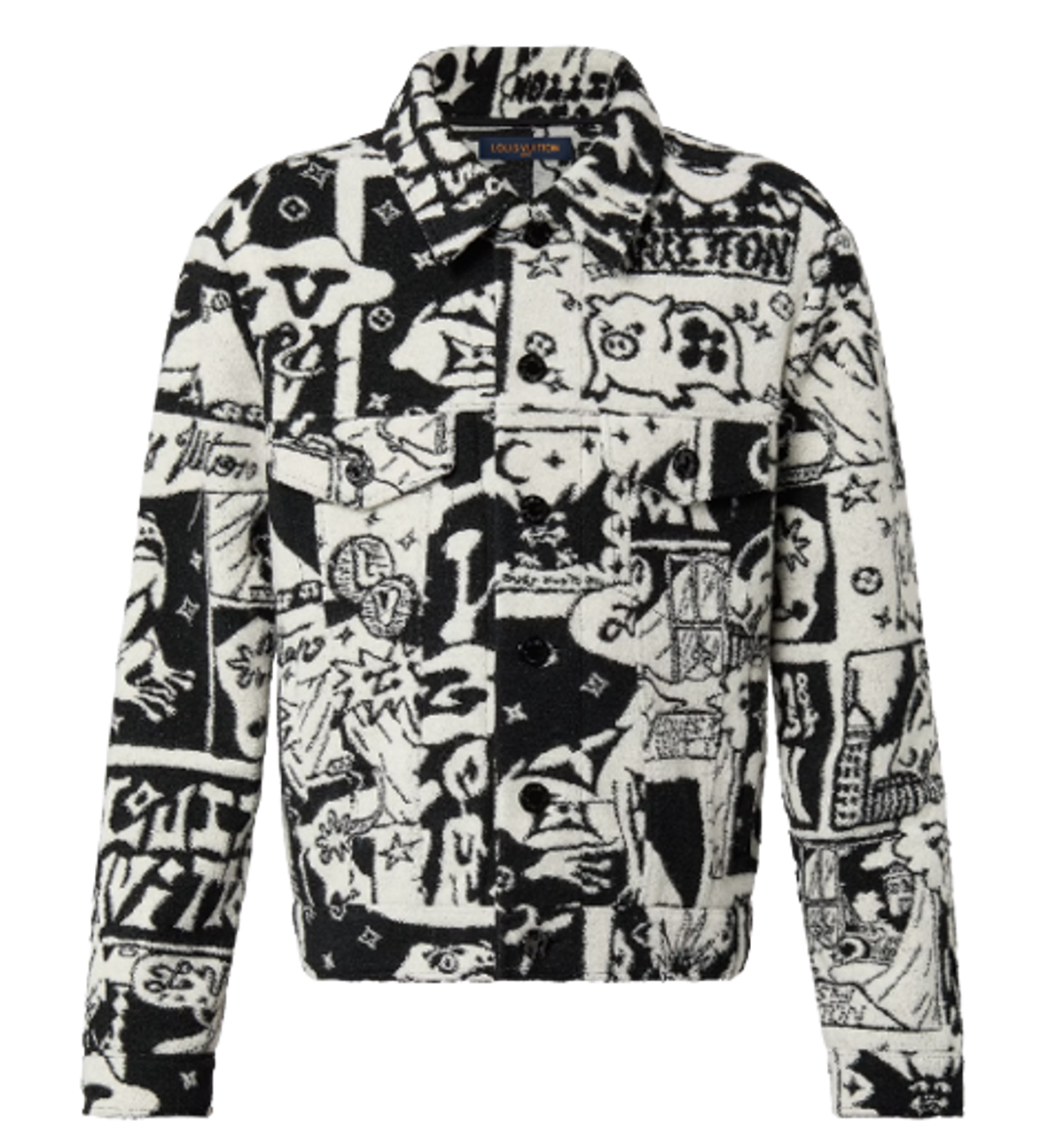 Louis Vuitton Comics Trucker Jacket
