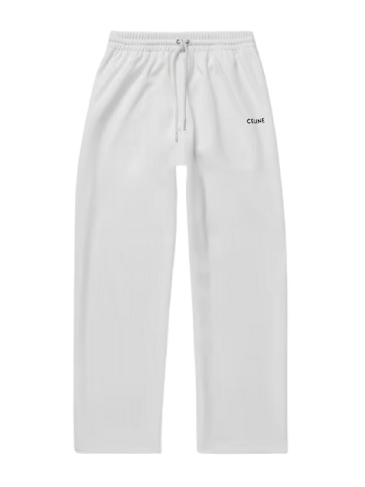 Celine White Tweed Pants