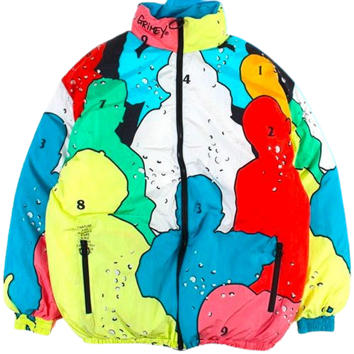 Grimey Gem Cutting Reversible Puffy Jacket
