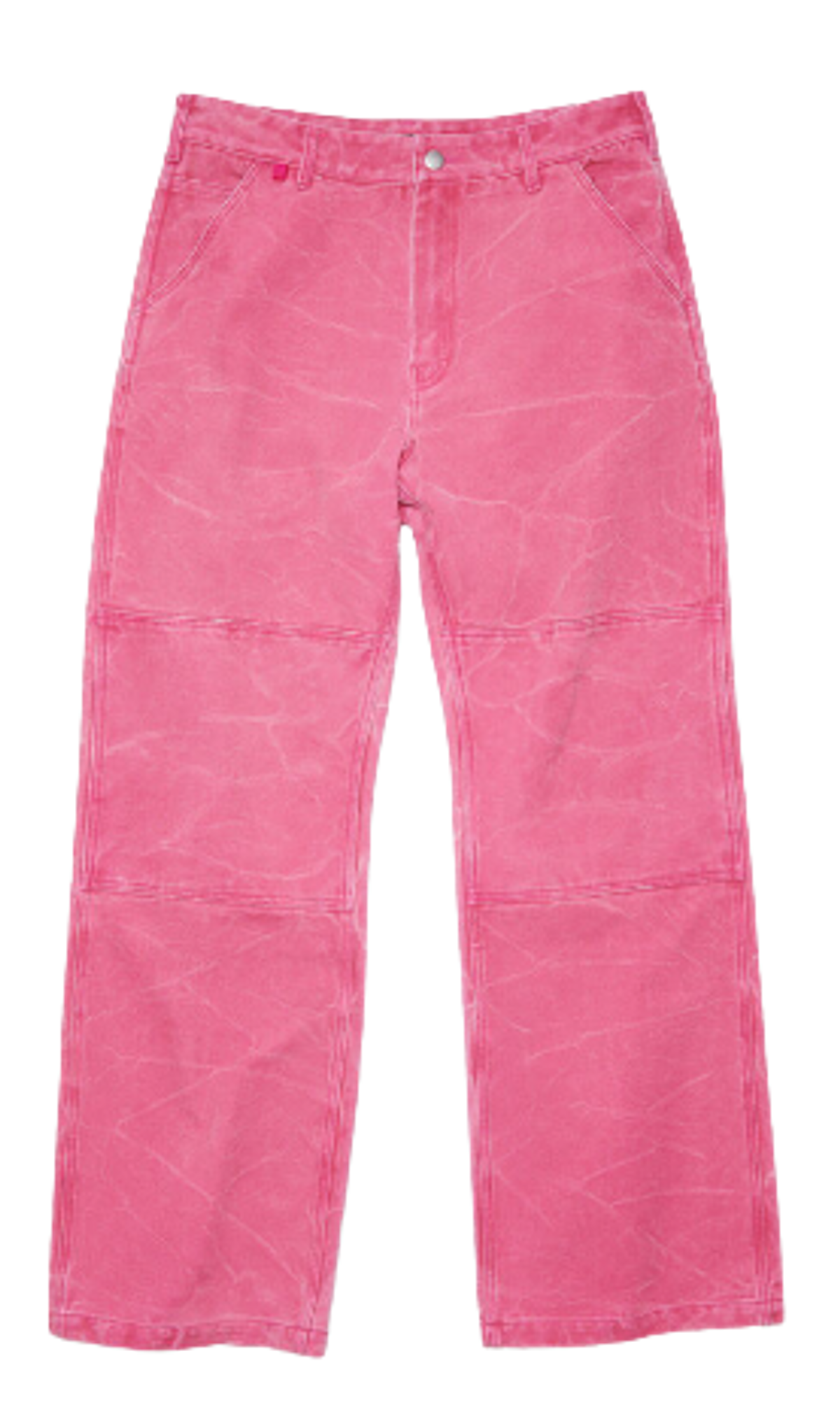 Acne Studios Fuchsia Pink Cotton Canvas Pants