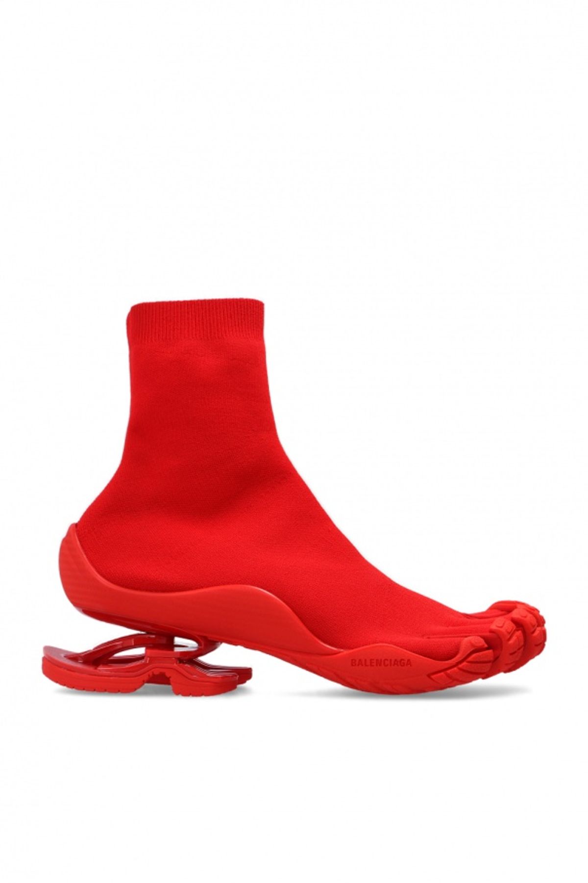 Balenciaga × Vibram Red Socks Sneakers