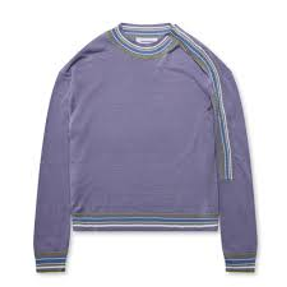 Kiko Kostadinov Violet Ria Henley Knit Sweater