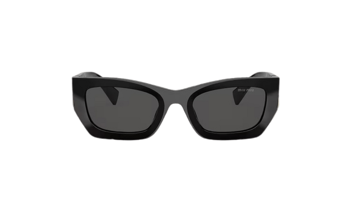 Miu Miu Glimpse Slate Gray Lenses Sunglasses