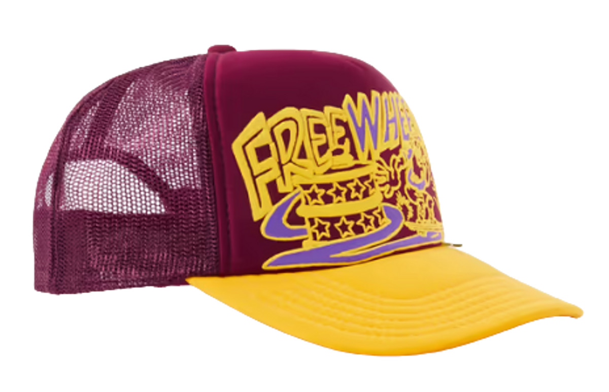 Kapital Red Free Wheelin Scuba And Mesh Basketball Cap