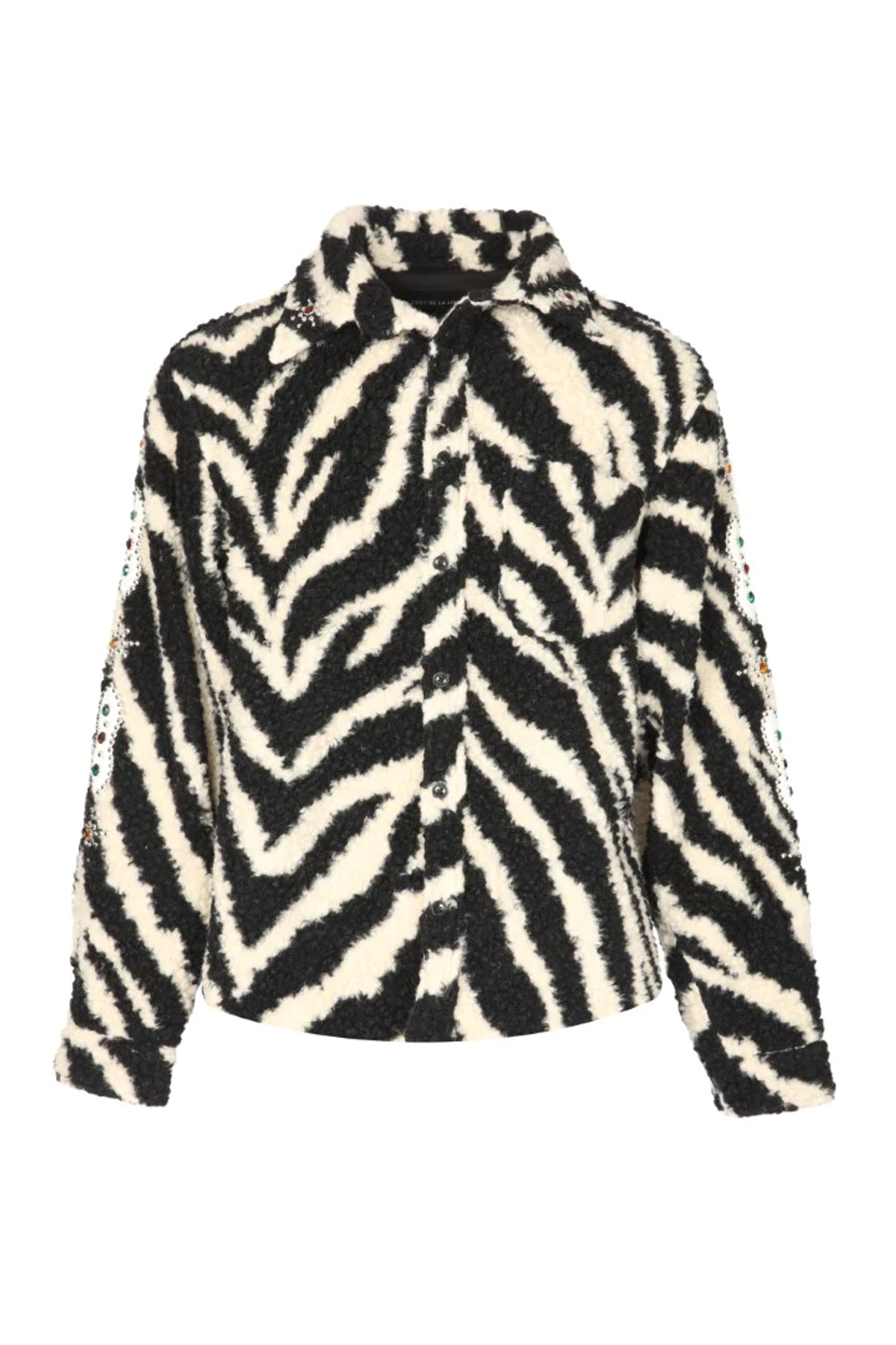 Cout De La Liberte Tommy/Embellished Wool Oversized Shirt