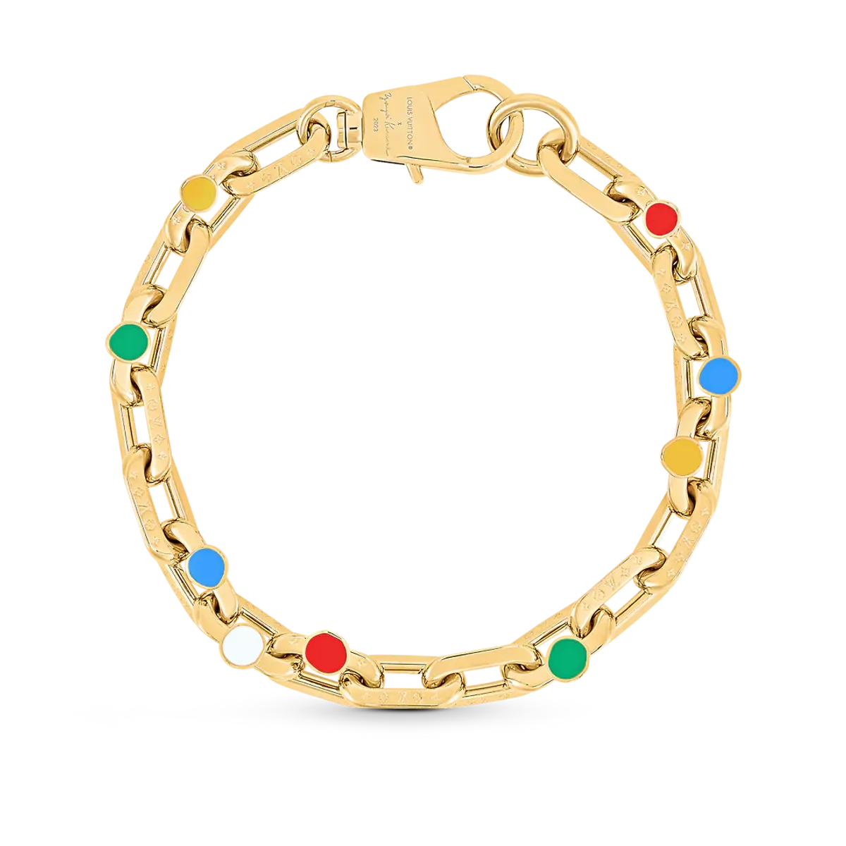 Louis Vuitton × Yayoi Kusama Edge Painted Dots Necklace