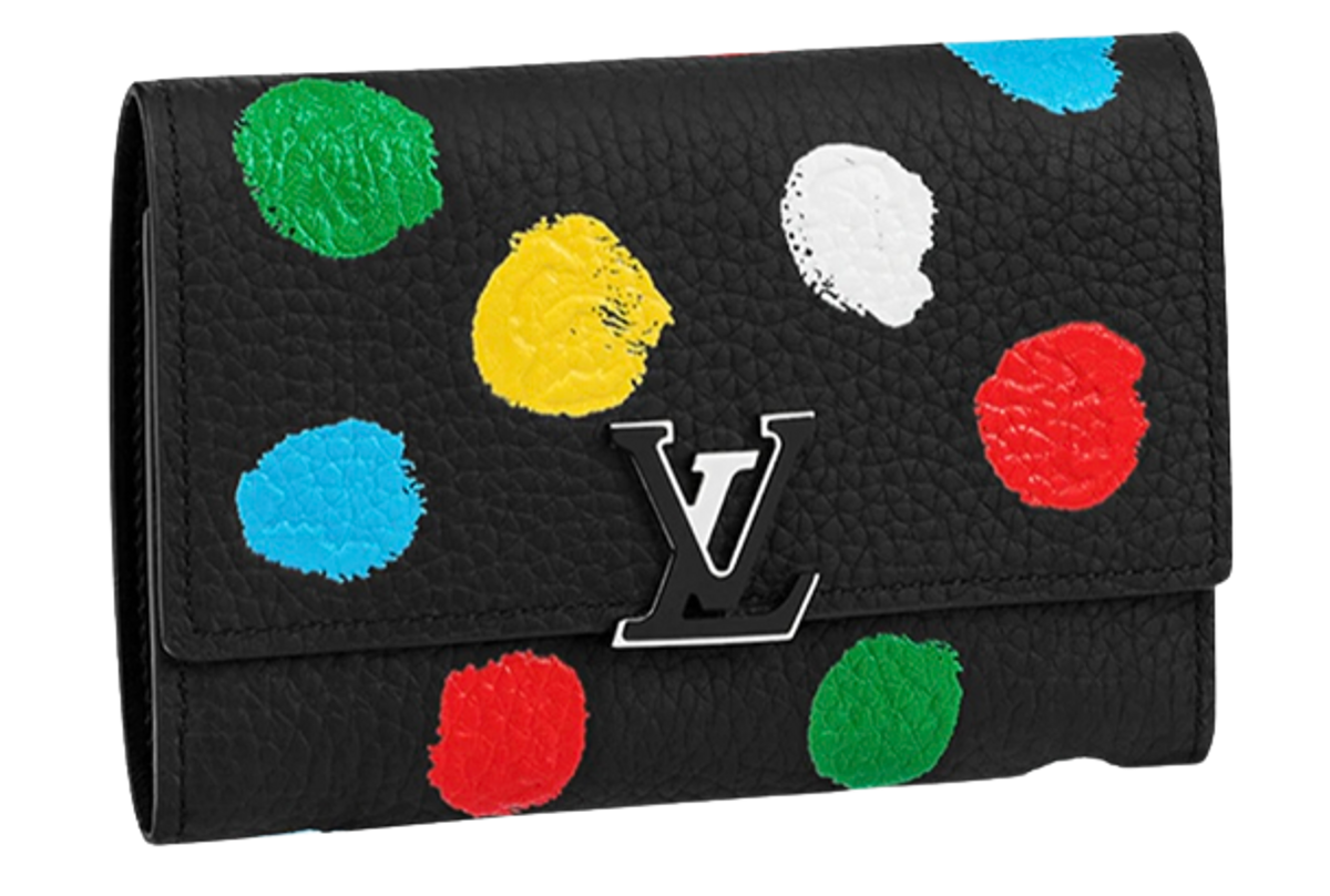 Louis Vuitton × Yayoi Kusama Capucines Compact Wallet