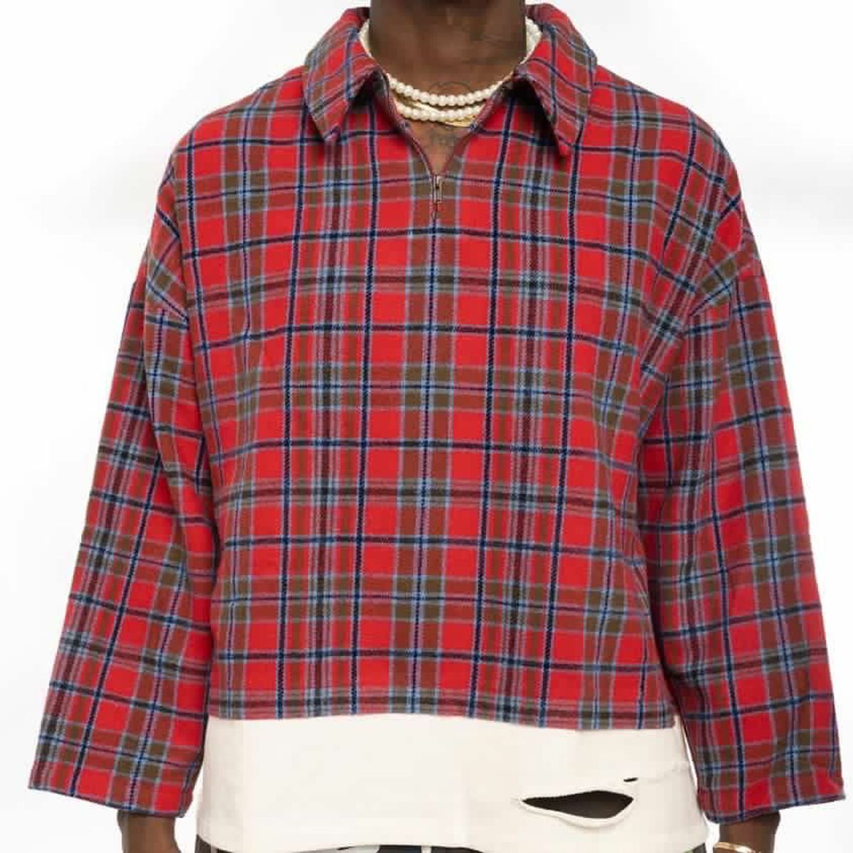 Don't Let Mom Find Out What the Flannel Red Jacket