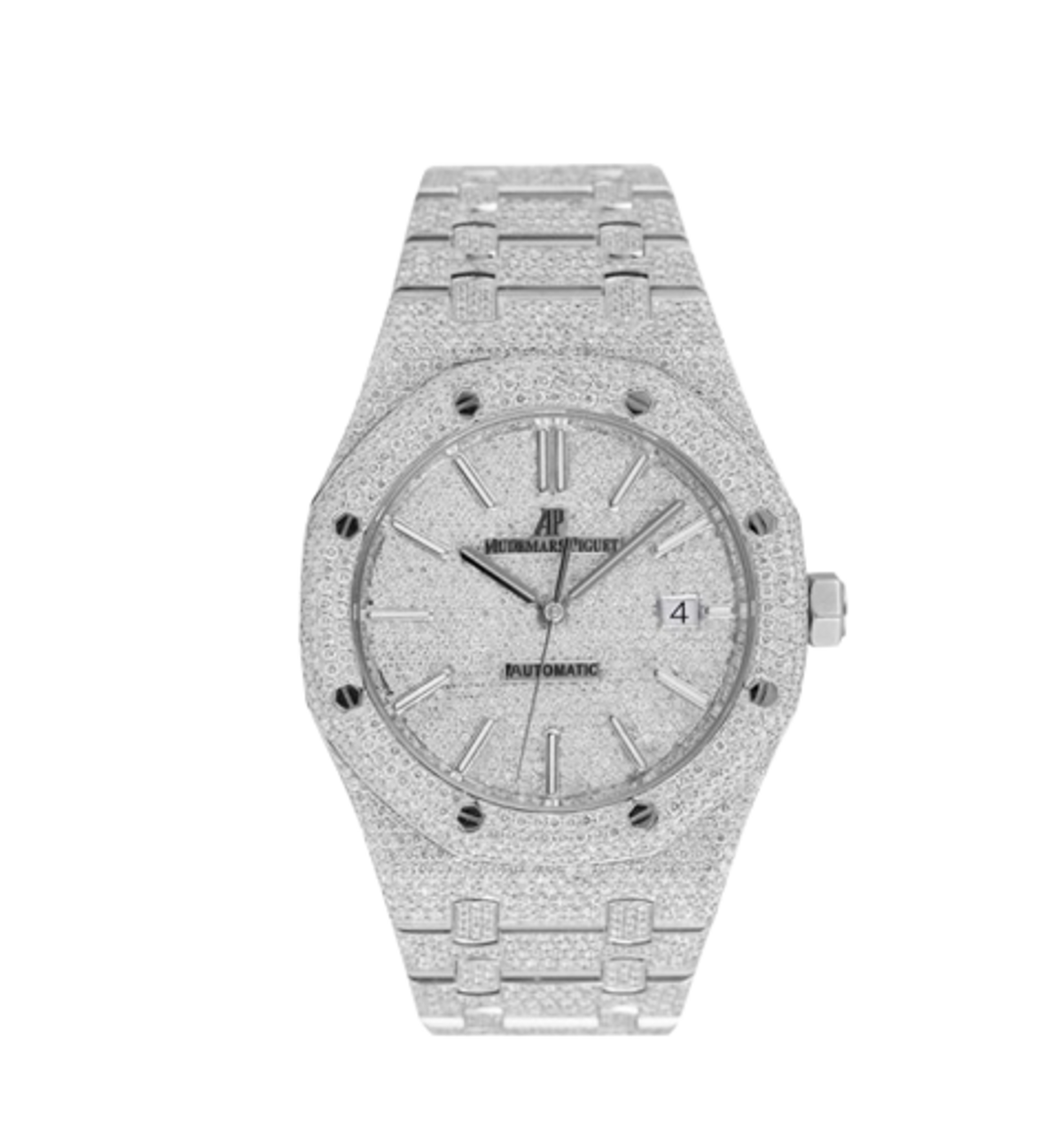 Audemars Piguet Royal Oak 41 Custom Diamond Set