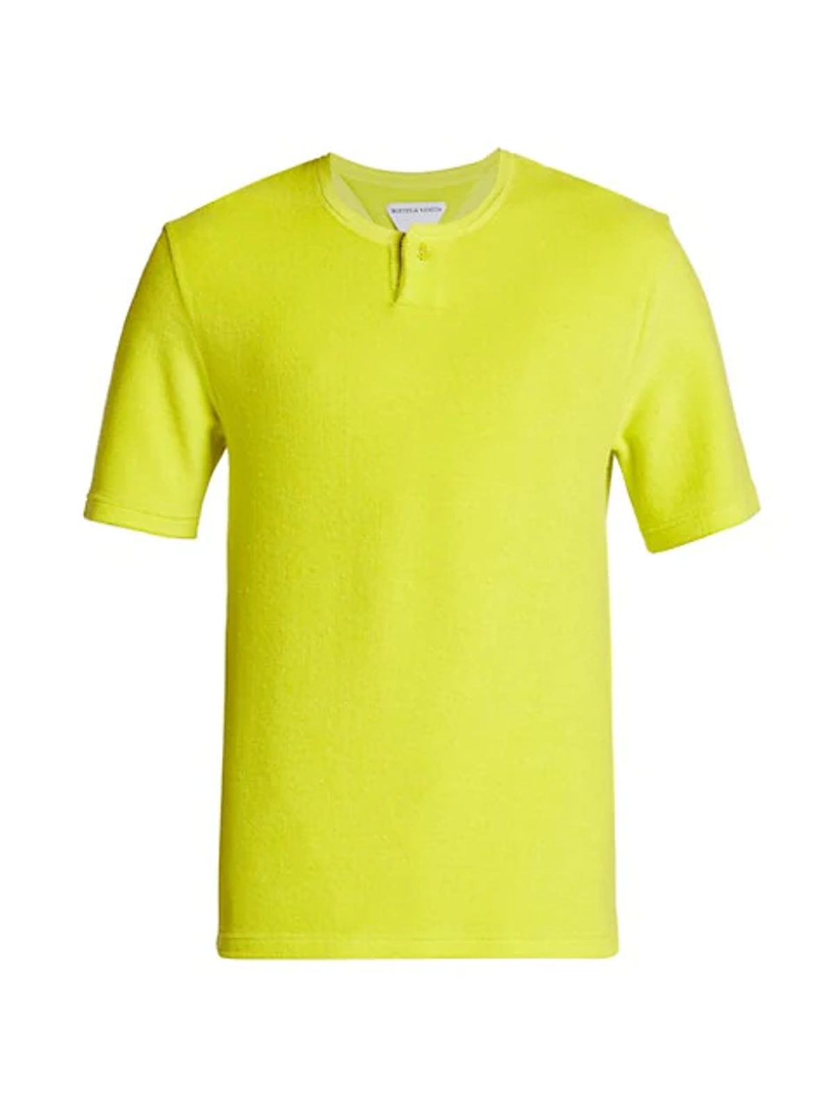 Bottega Veneta Kiwi Towelling Short-Sleeve T-Shirt