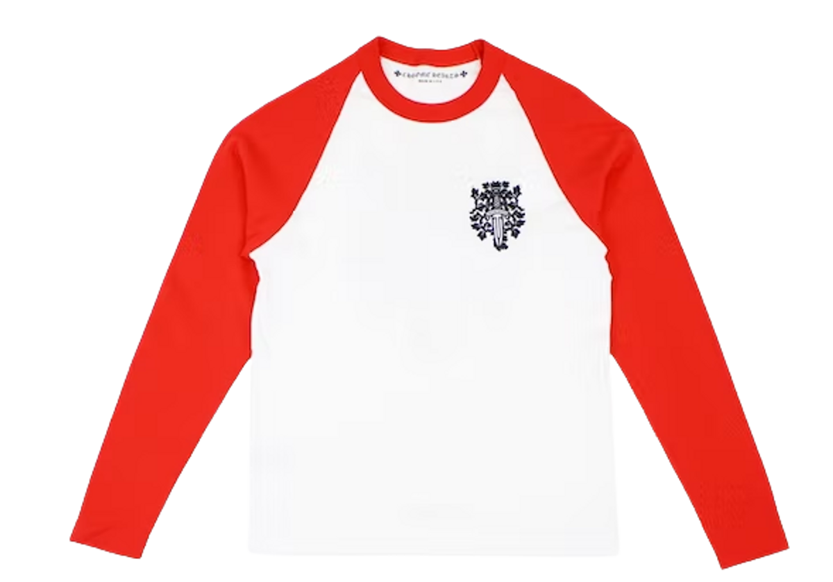 ◆送料込♪【CHROME HEARTS】VINE DAGGER BASEBALL SHIRT Vine Dagger Baseball Shirt 