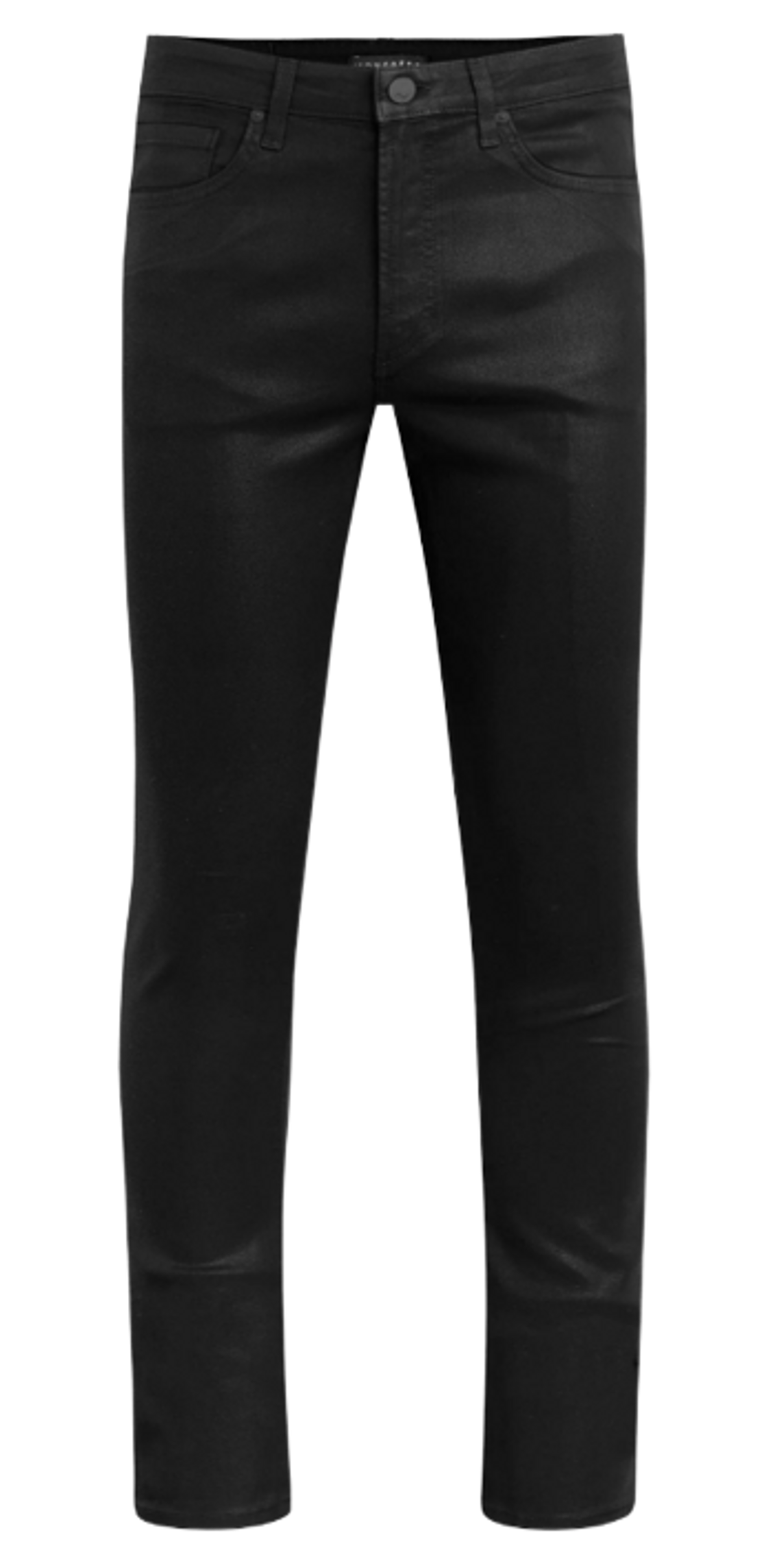 Monfrere Greyson Coated Noir Black Jeans