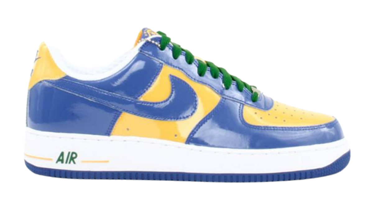 Nike Air Force 1 Premium Brazil World Cup Sneakers