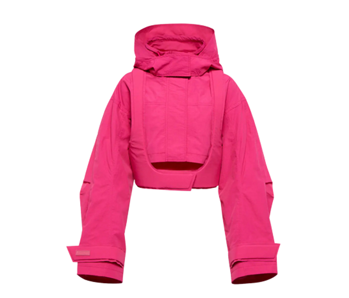 Jacquemus La Parka Fresa Cropped Puffer Jacket