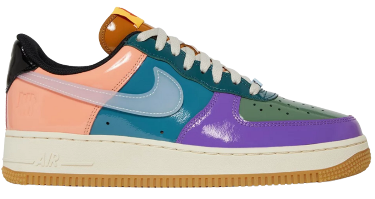 Nike × Undefeated Air Force 1 Low Celestine Blue Sneakers