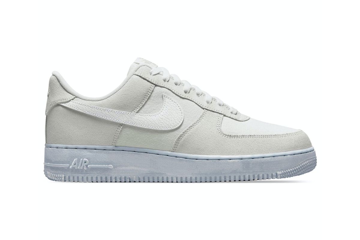 Nike Air Force 1 Low 07 Lv8 Emb Summit White Blue Whisper