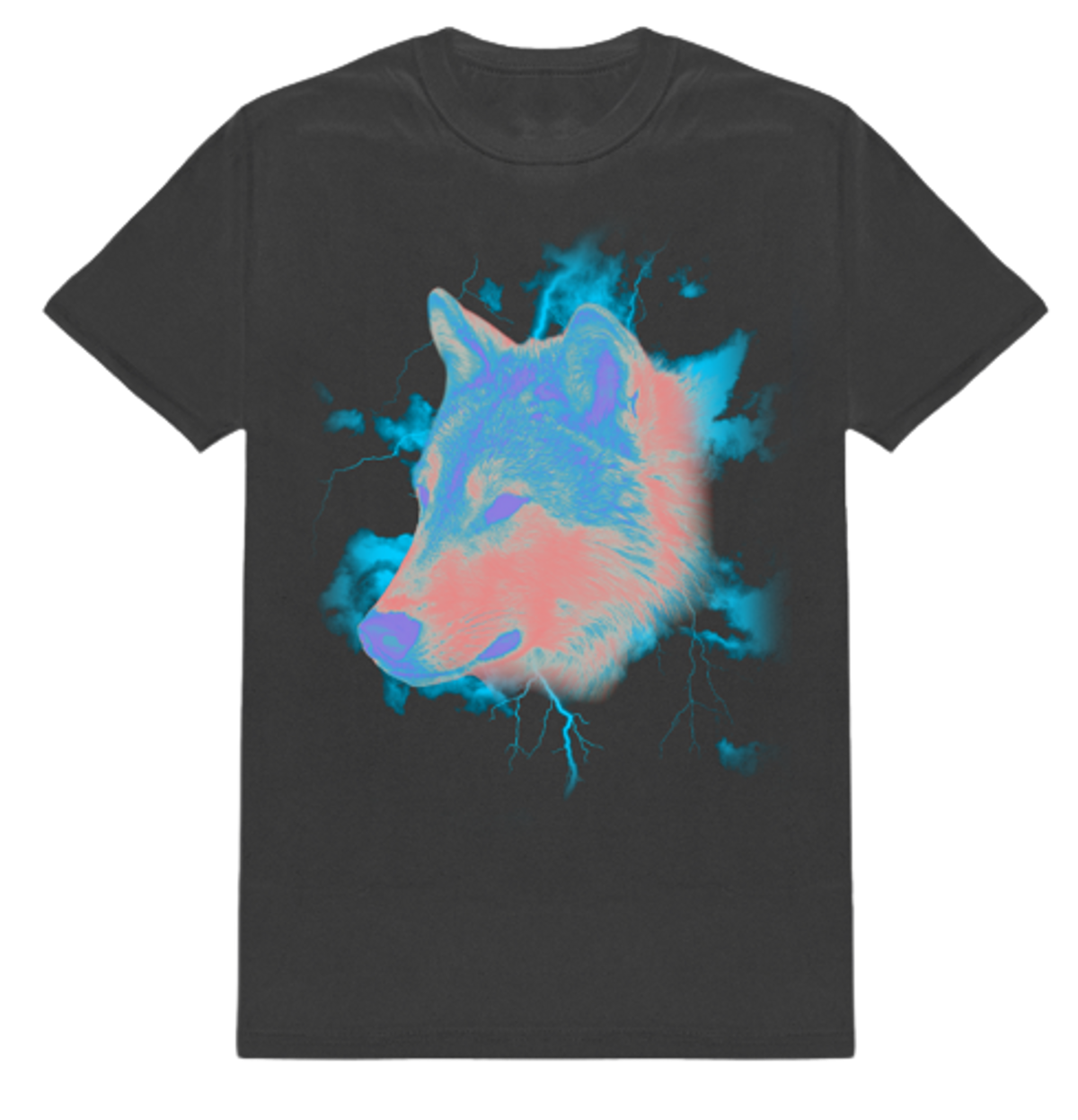 KillOffSeason Lone Wolf Black T-Shirt