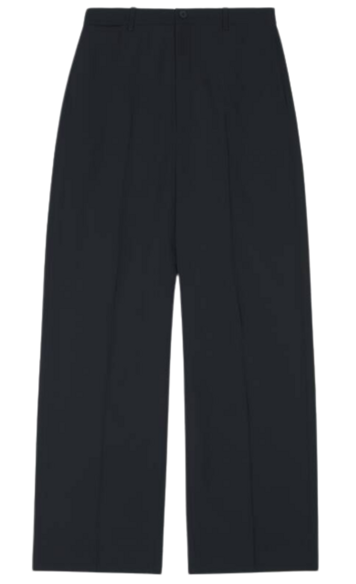 Balenciaga Large Fit Tailored Black Pants