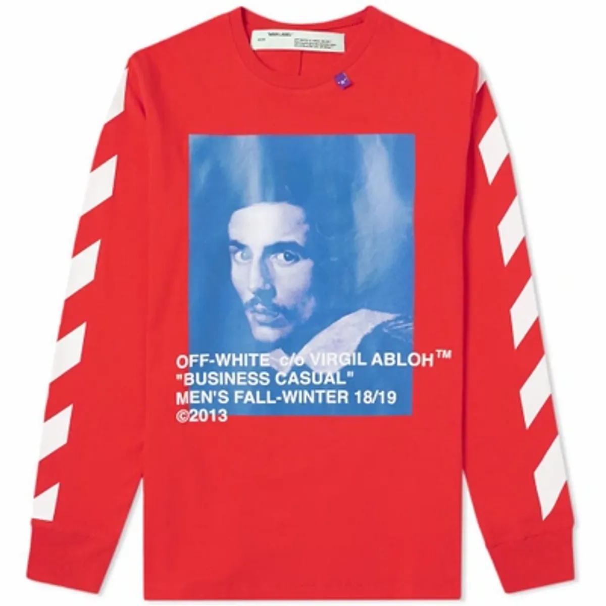 Off-White Long Sleeve Bernini T-Shirt