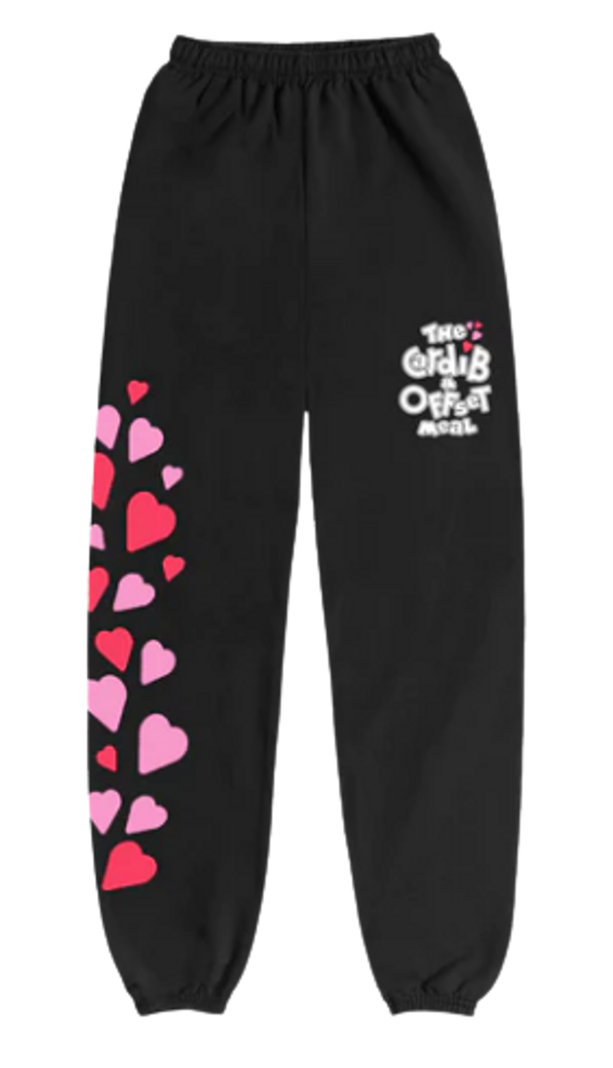 McDonald's Merch × Offset Merch × Cardi B Merch Meal Black Sweatpants