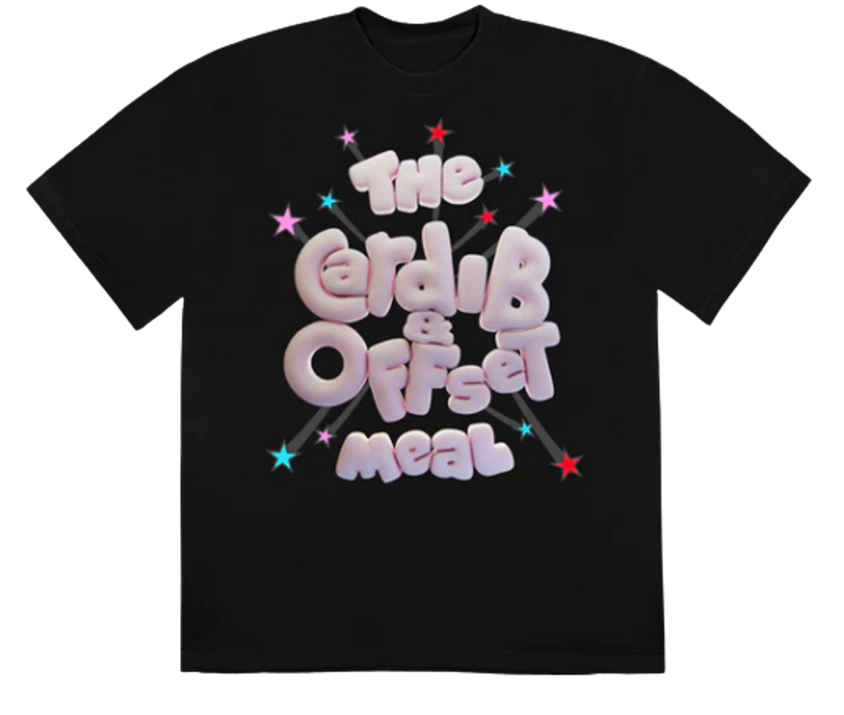 McDonald's Merch × Offset Merch × Cardi B Merch Cardi B & Offset Meal Tee