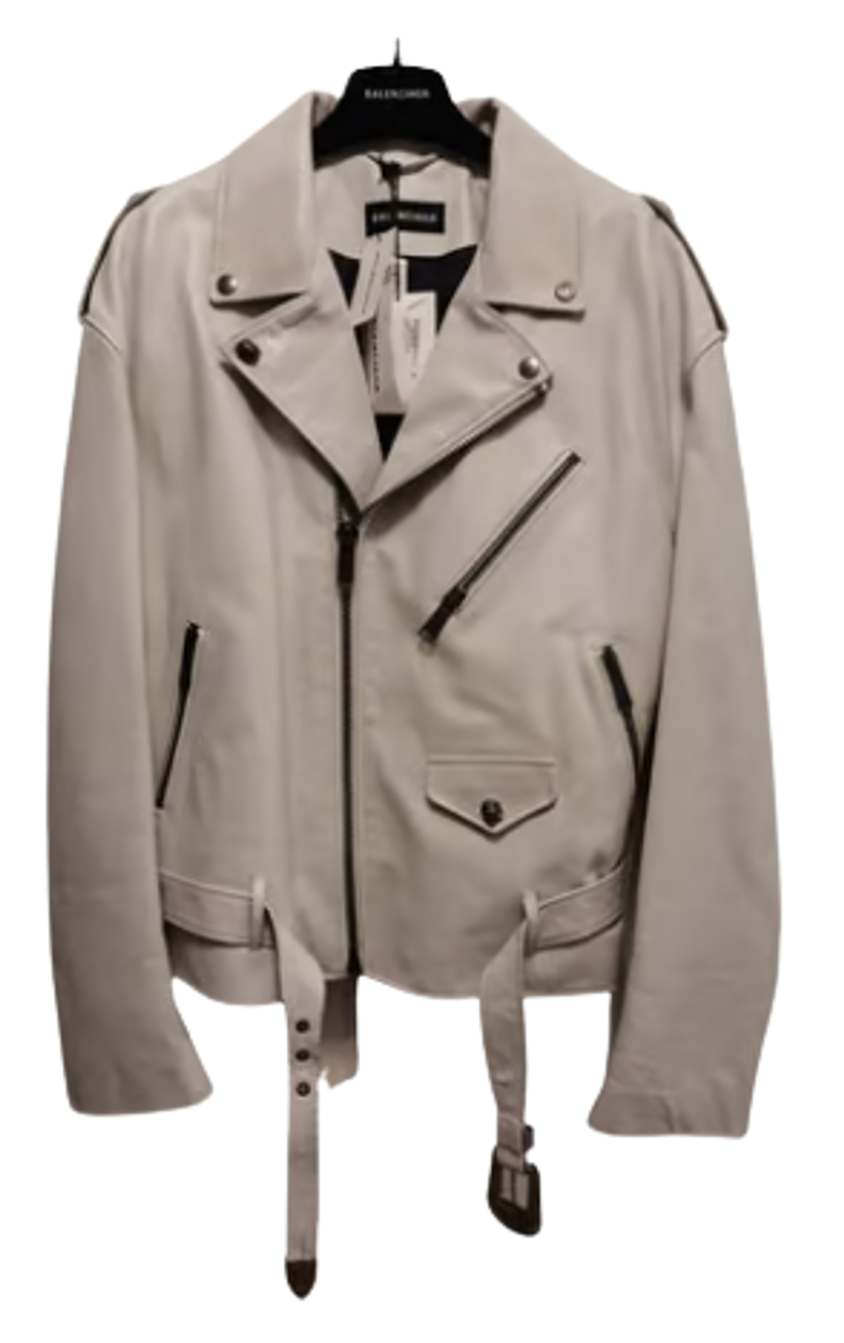 balenciaga jacket mens white