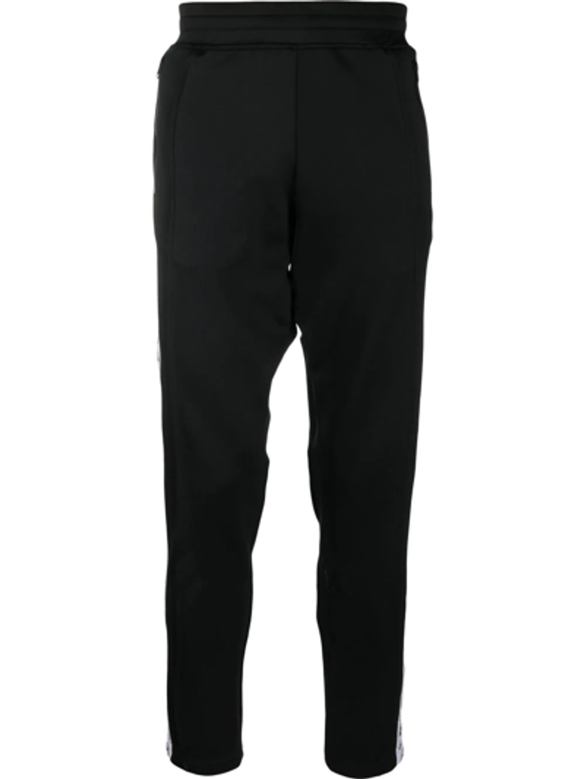 Moschino Logo Print Black Track Pants